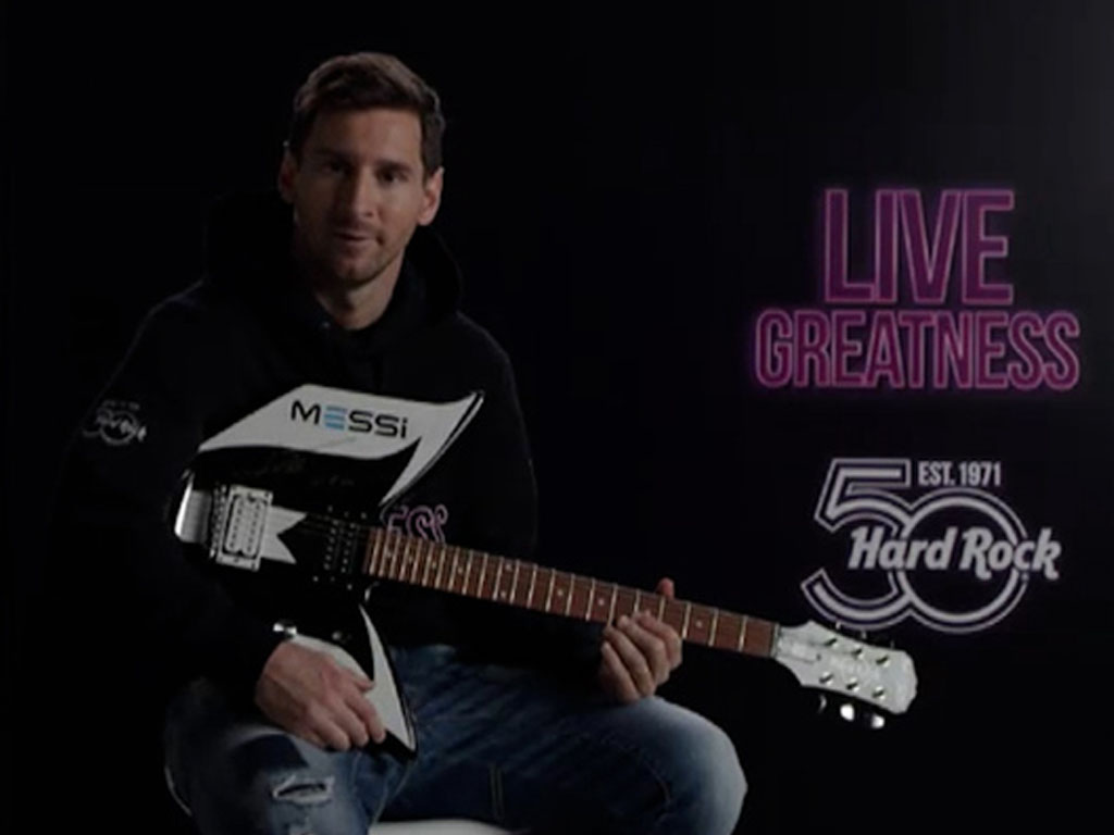 messi di hard rock cafe