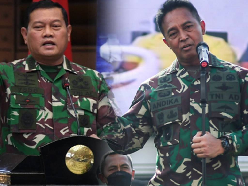 Andika Perkasa  dan Yudo Margono