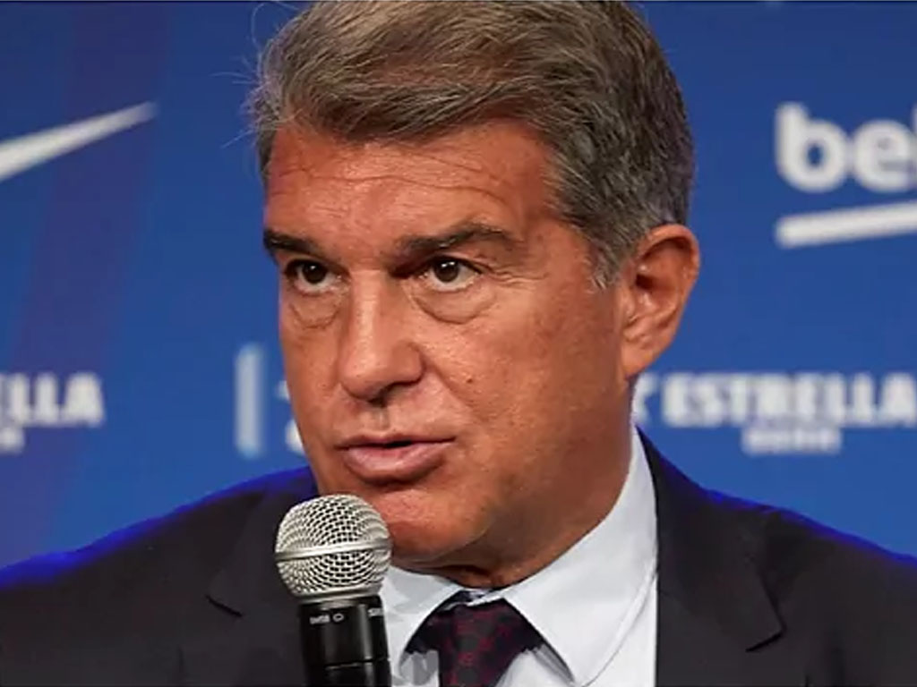 presiden barca Joan Laporta