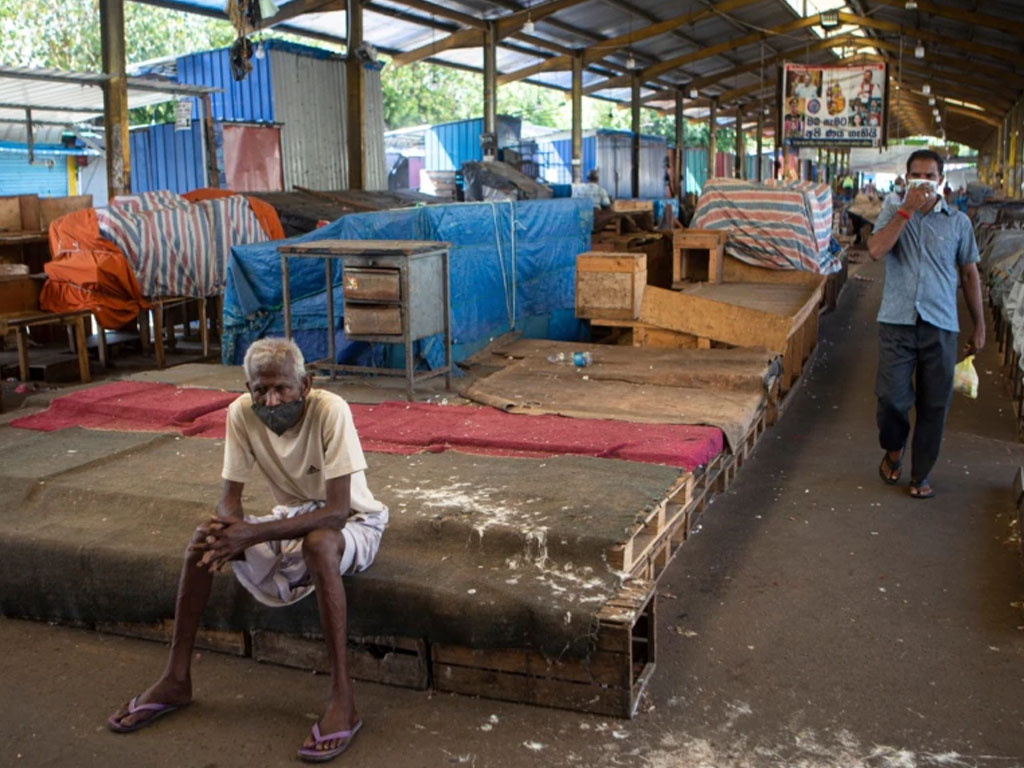 pasar sayuran di sri lanka ditutup