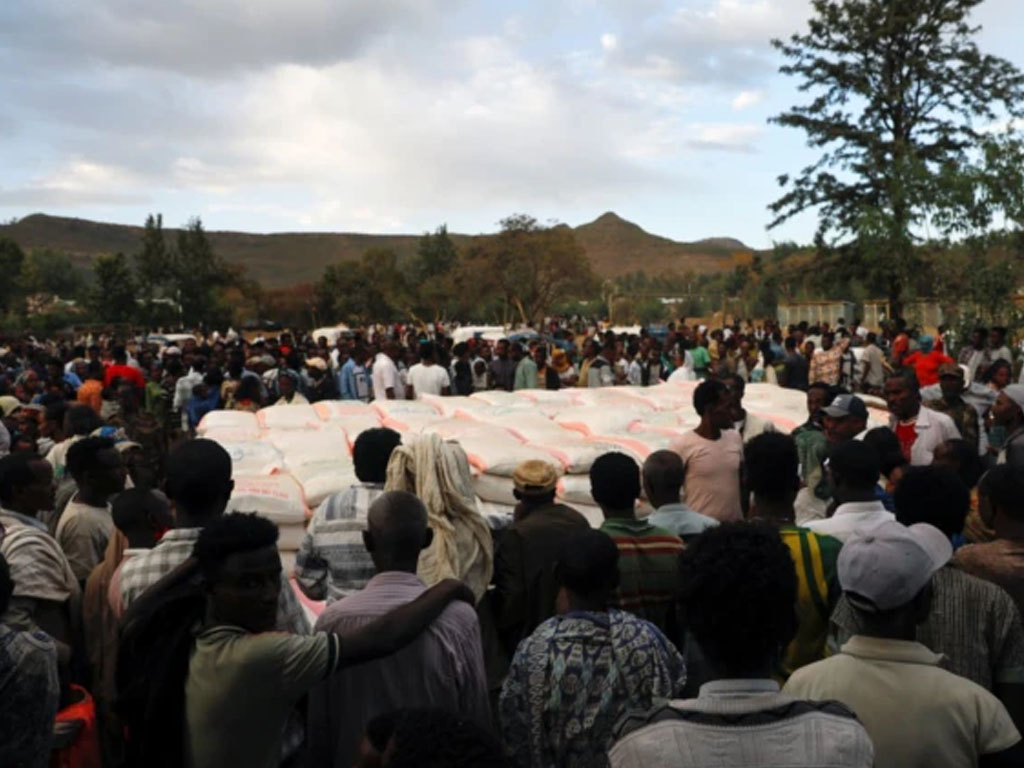 pengungsi di tigray