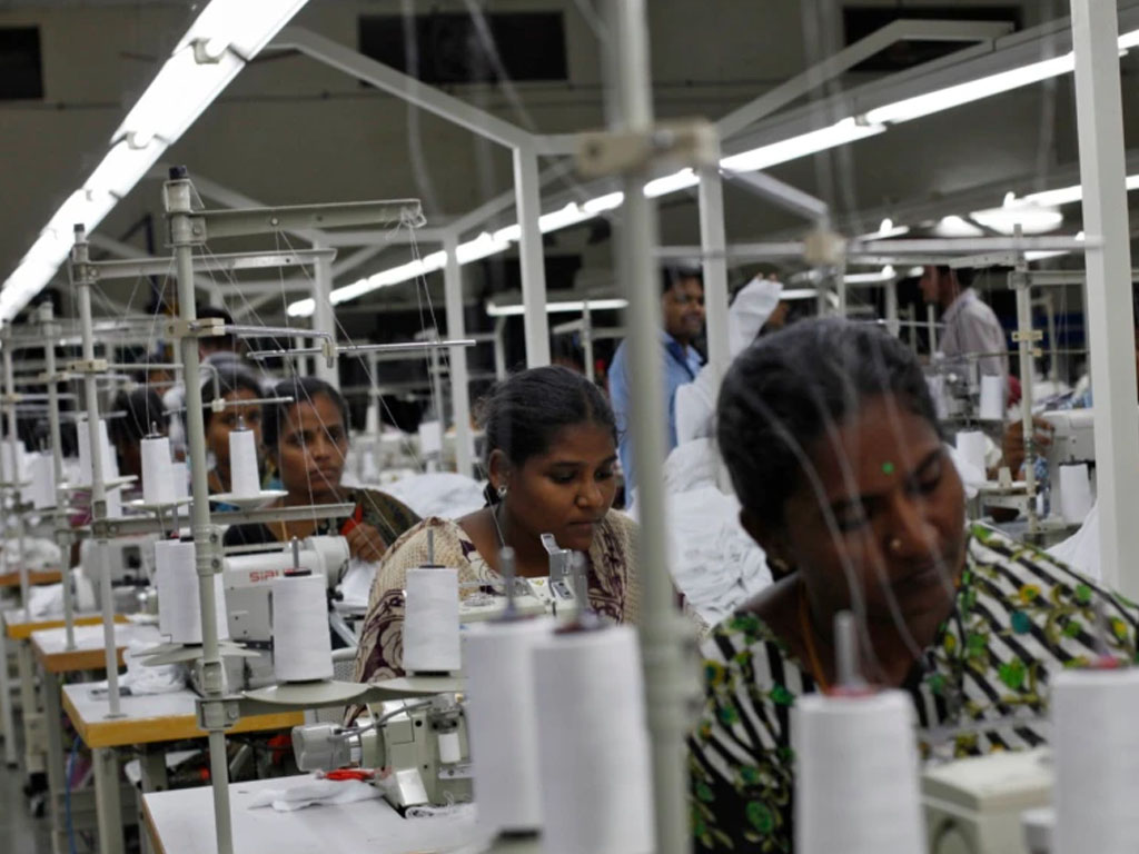 pekerja garmen di tamil nadu india