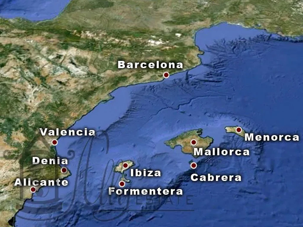 Kepulauan Balearic di Spanyol