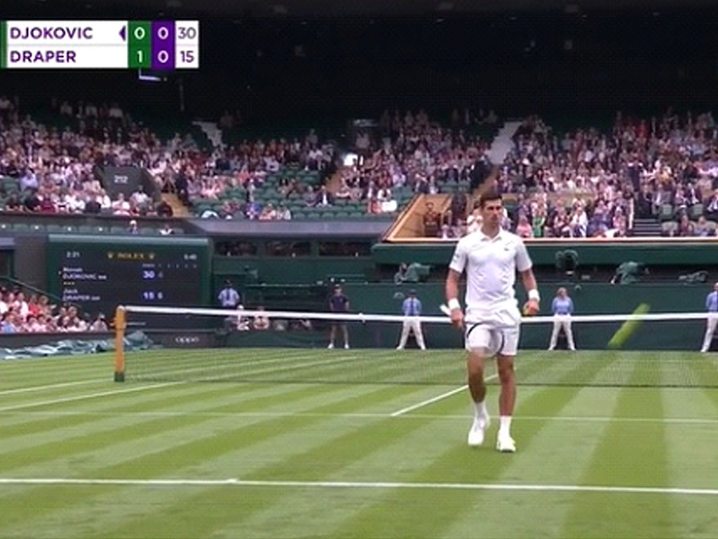 djokovic vs draper