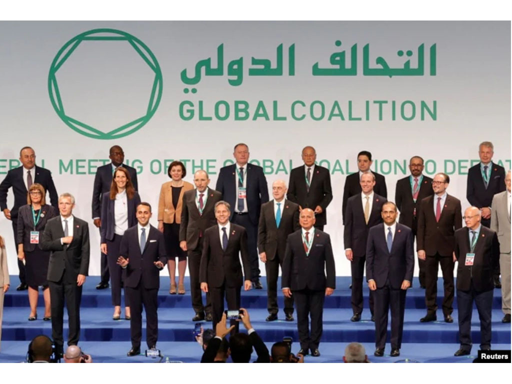 blinken dan menteri koalisi global tentang Suriah