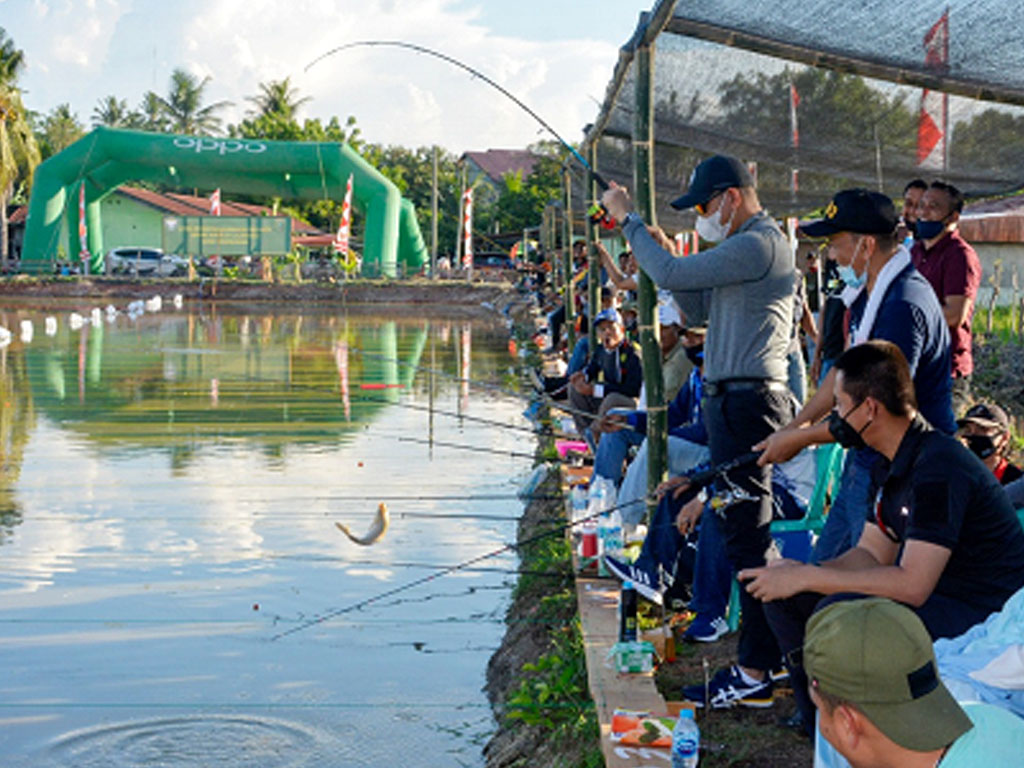 kapolres lhokseumawe lomba mancing