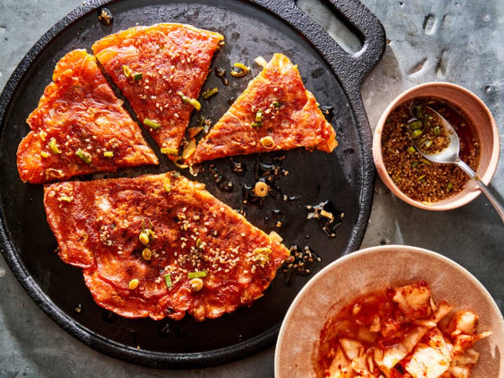 Resep Korean Kimchi Pancake