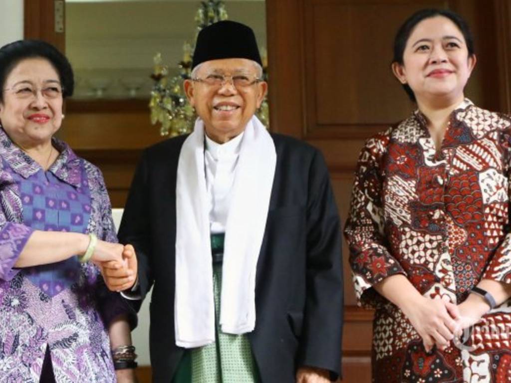 Maruf Amin dan  Puan Maharani