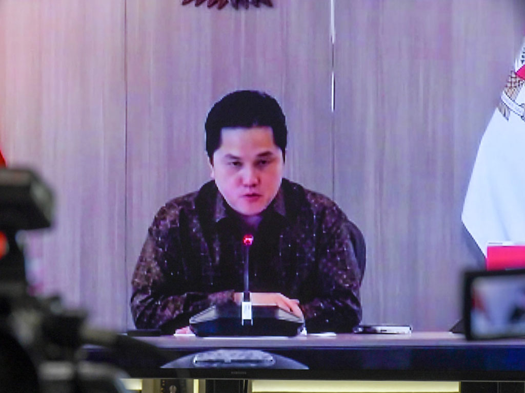 Menteri BUMN Erick Thohir