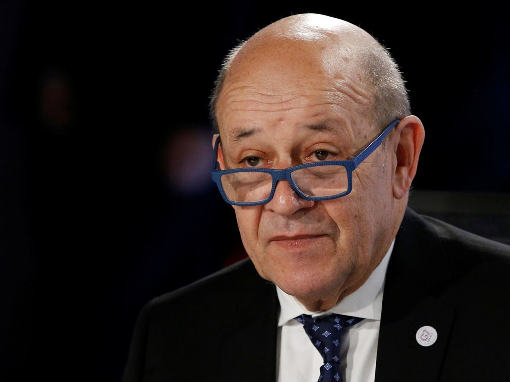 Menlu Prancis Jean-Yves Le Drian