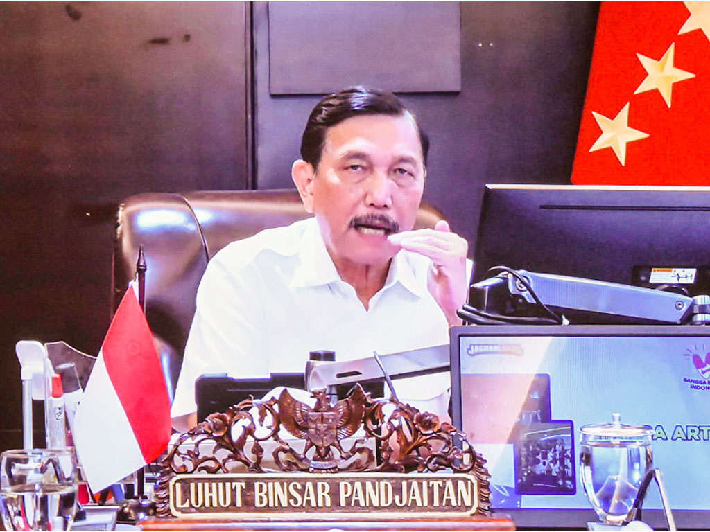 Menko Marinves Luhut Binsar Pandjaitan