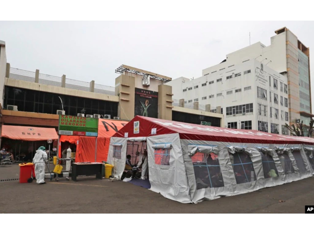 tenda darurat di rs bekasi