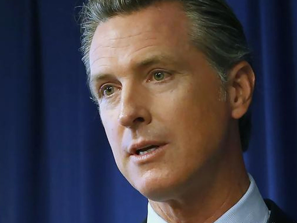 Gubernur California Gavin Newsom