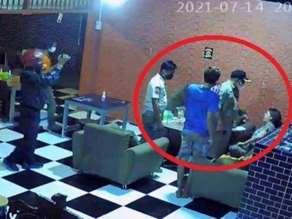 Satpol PP Pukul Ibu Hamil