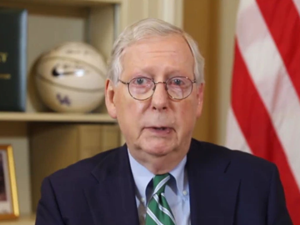 Senator Partai Republik Mitch McConnell