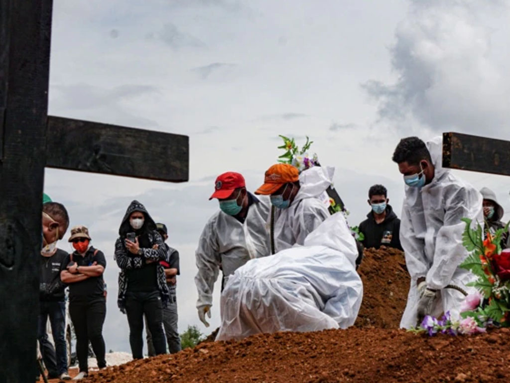 penggali kubur di papua