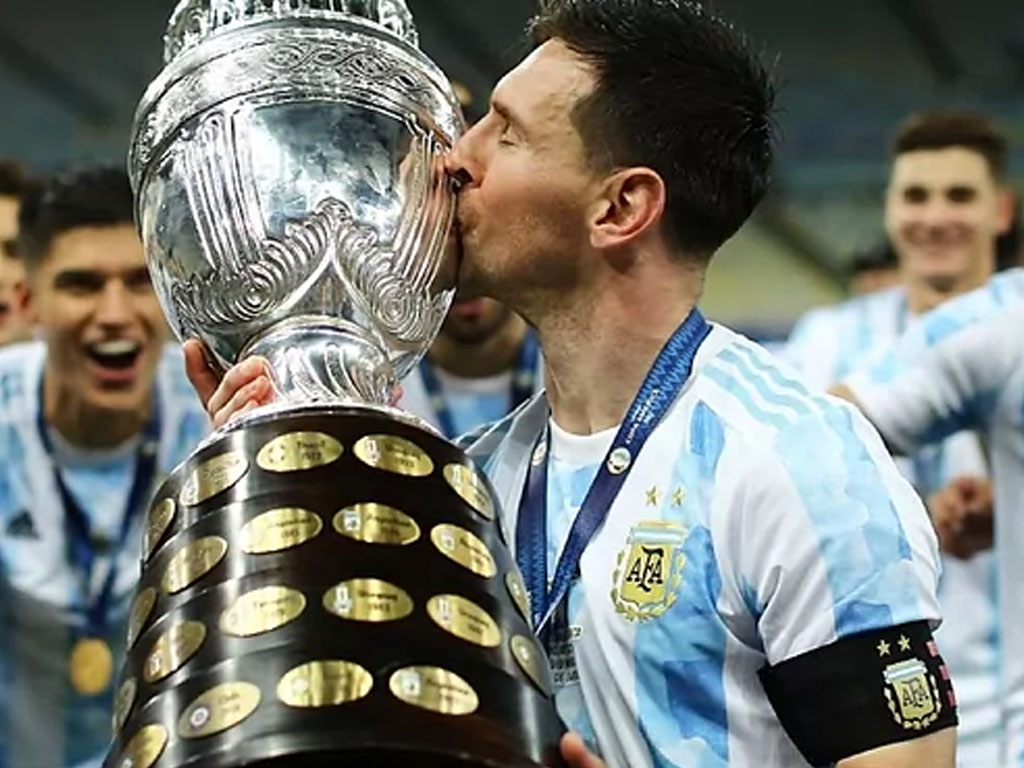 messi trofi copa america