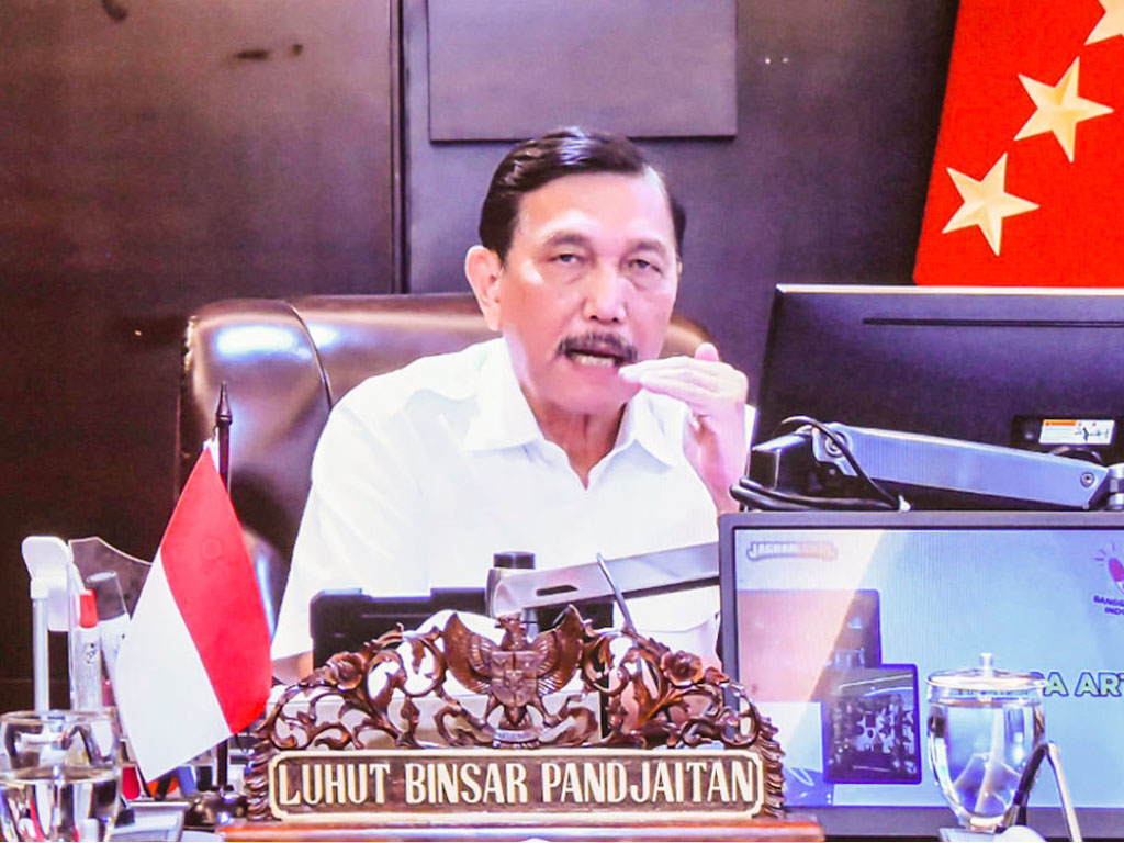 Menko Maritim dan Investasi Luhut Binsar Pandjaitan