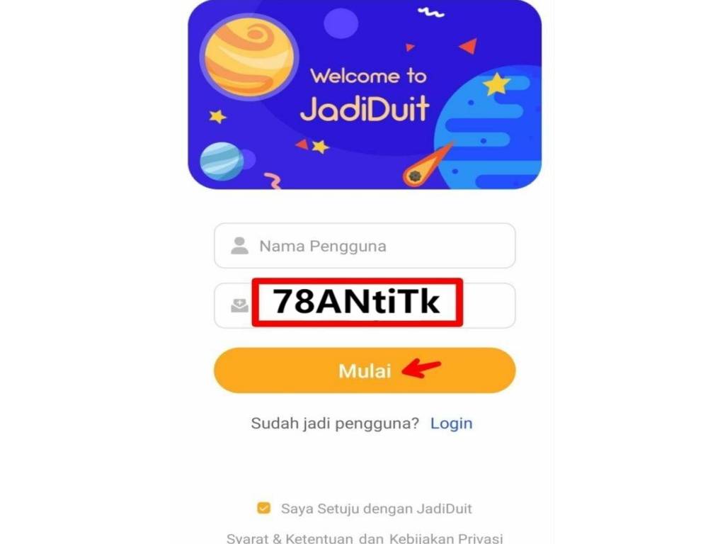 Aplikasi JadiDuit