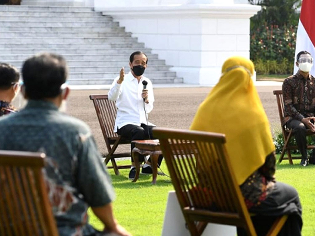 jokowi dan pelaku umkm