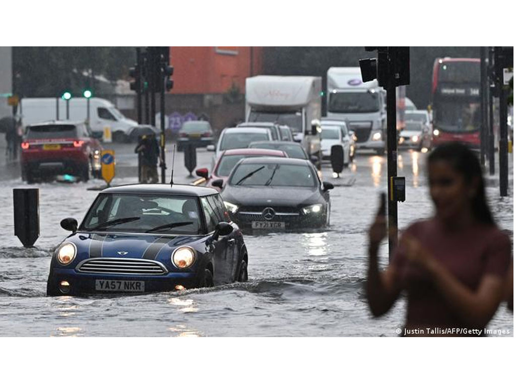London terendam banjir