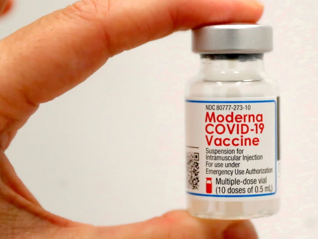 ampul vaksin moderna
