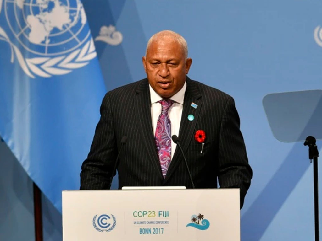 PM Fiji Frank Bainimarama