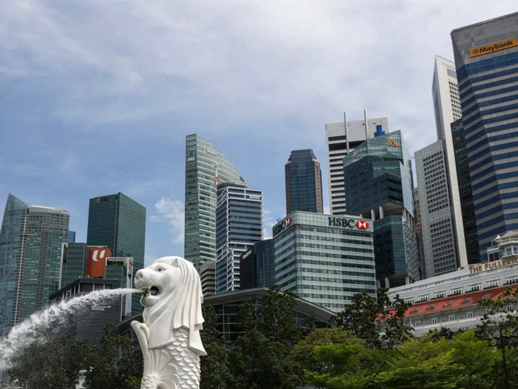 Patung Merlion Singapura