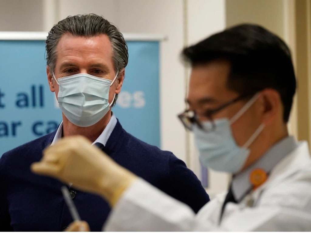 Gubernur California Gavin Newsom