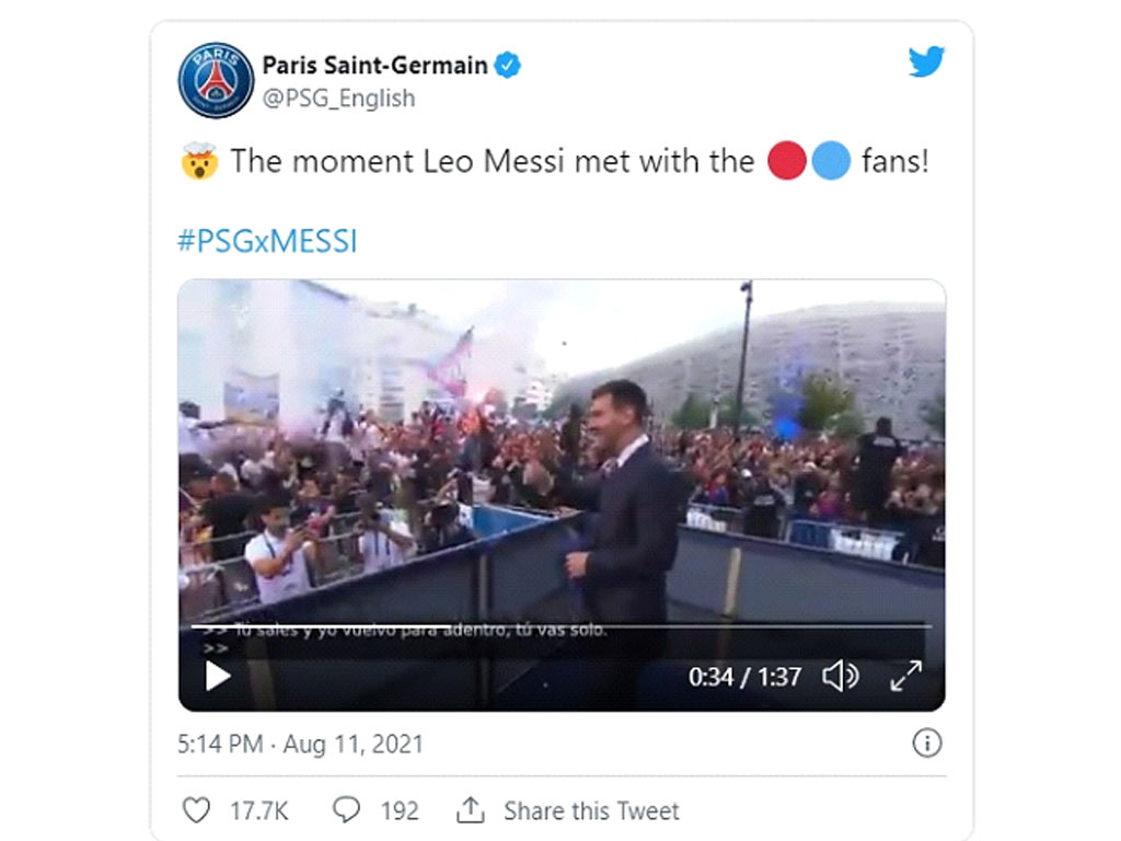 messi ketemu fan