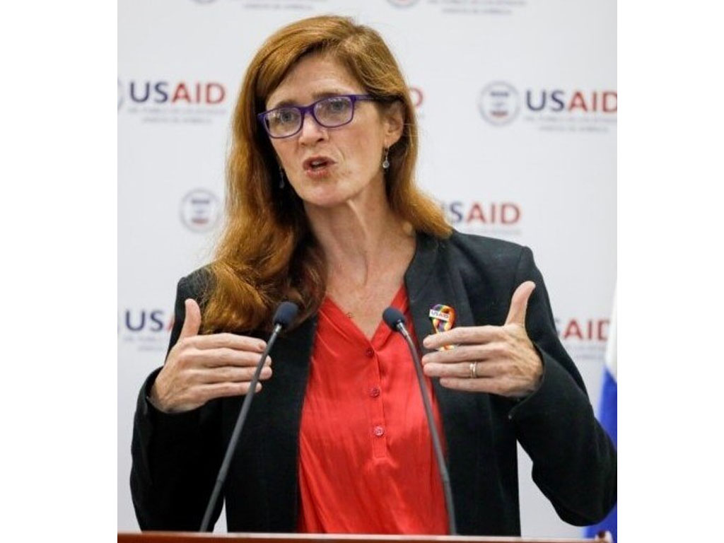 Kepala USAID Samantha Power
