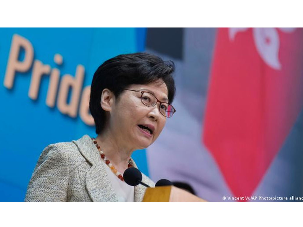 Carrie Lam  pemimpin otoritas otonomi Hong Kong