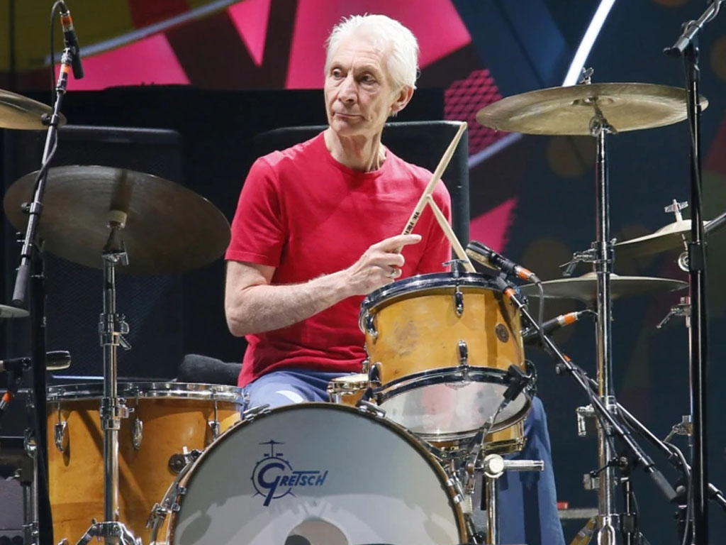 Charlie Watts drummer Rolling Stones