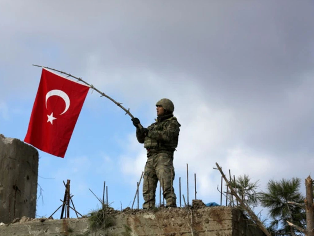 Seorang tentara Turki