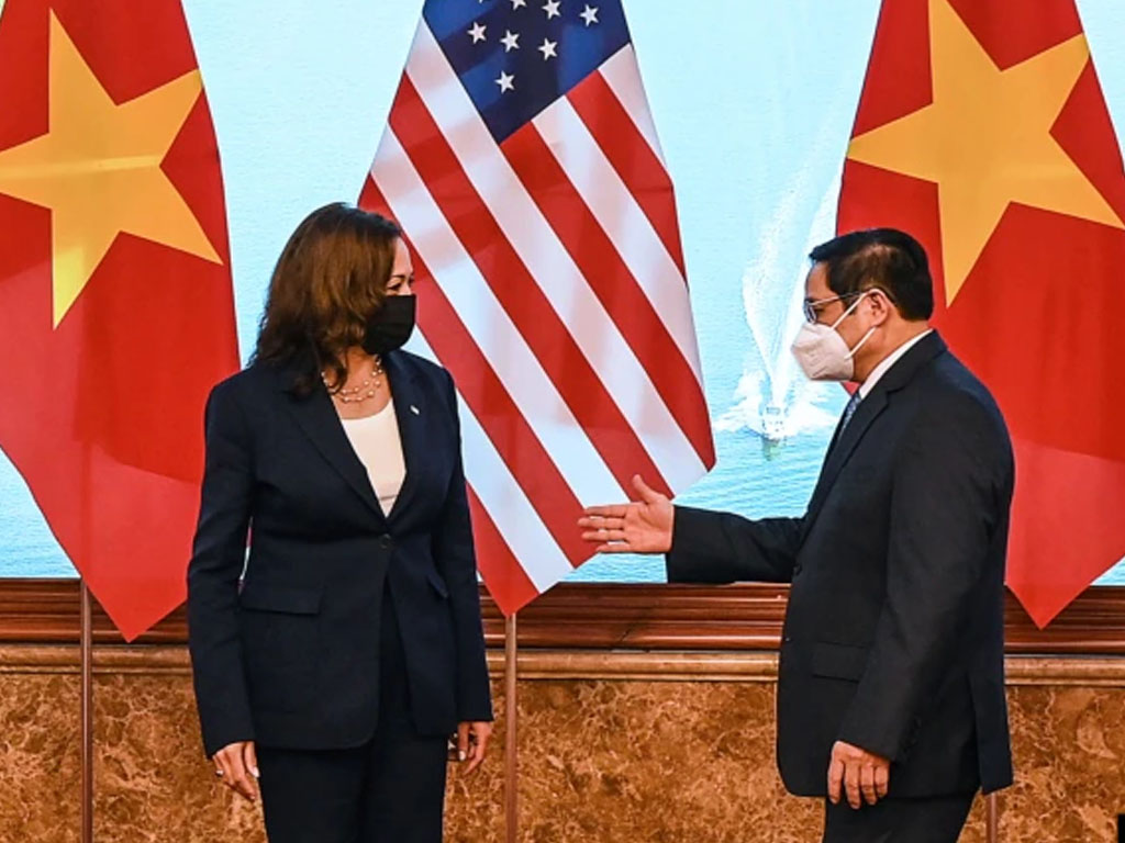 wapres harris dan pm vietnam