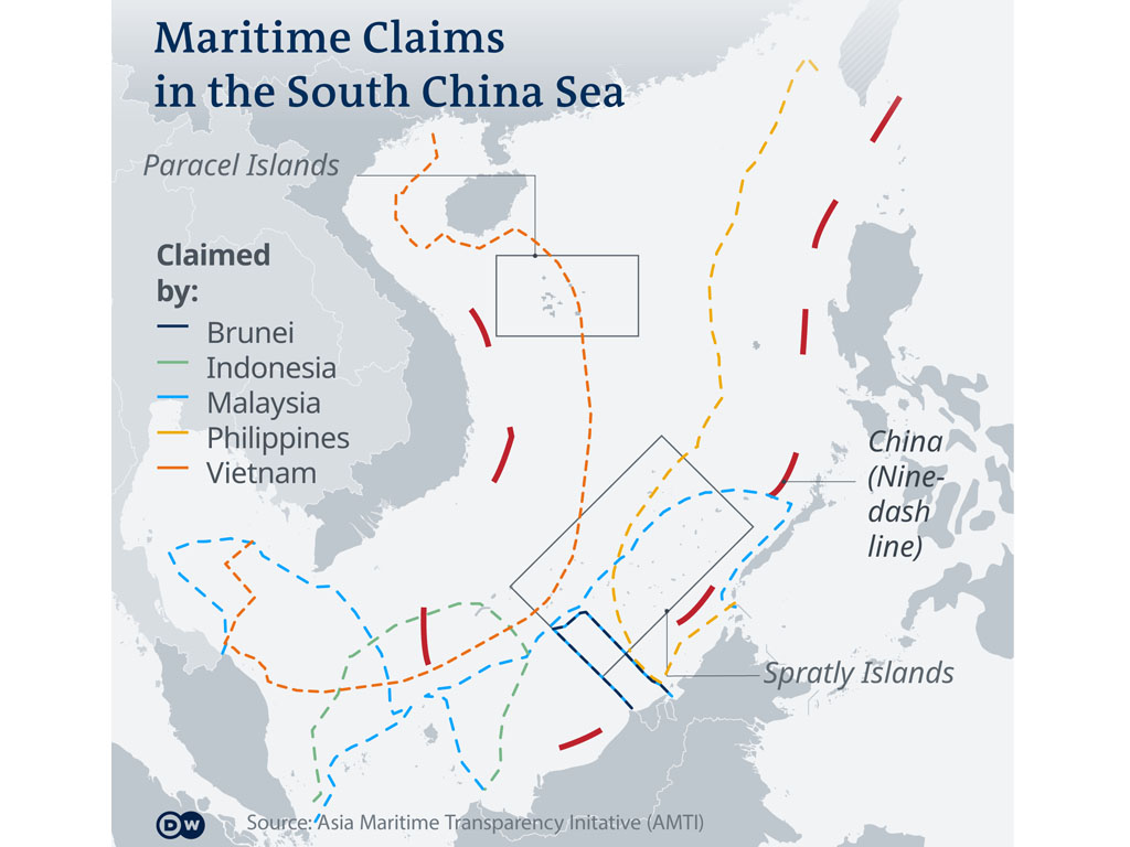 klaim china di laut china selatan