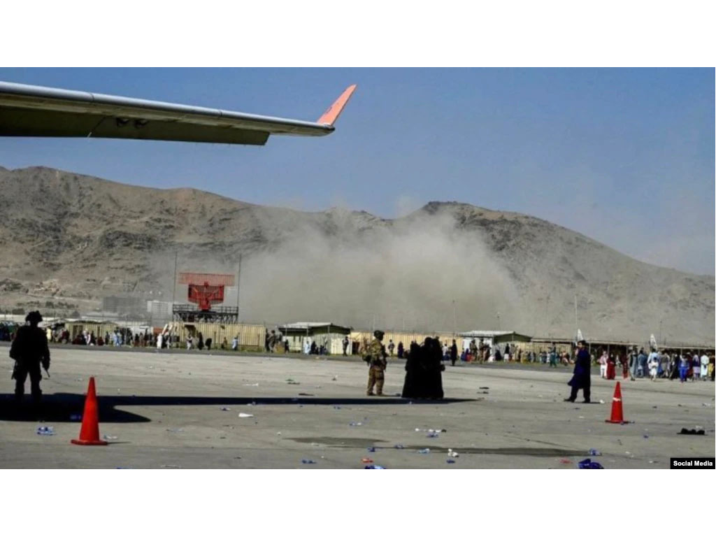 ledakan di bandara kabul