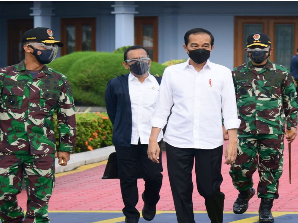 Presiden Joko Widodo bertolak menuju Kota Cirebon