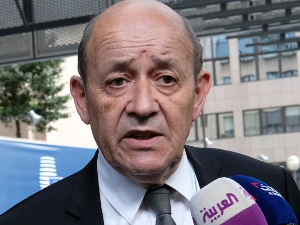 menlu Prancis Jean-Yves Le Drian