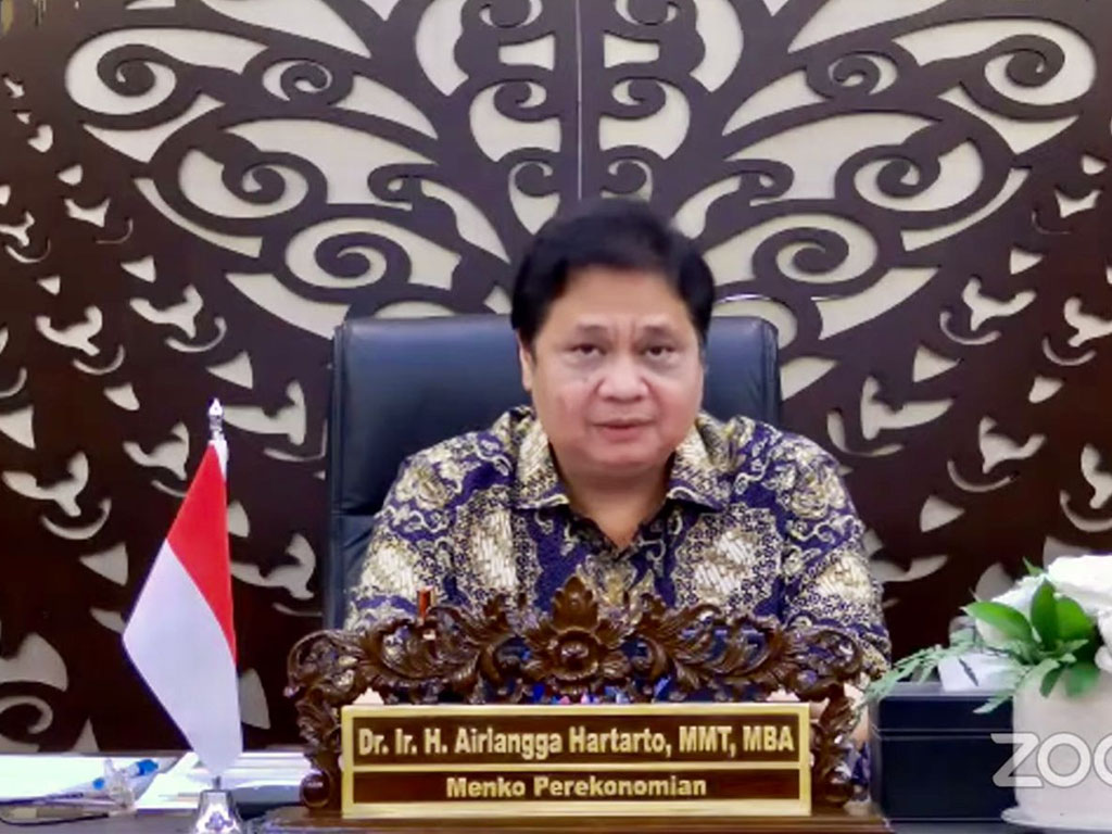 Menko Perekonomian Airlangga Hartarto