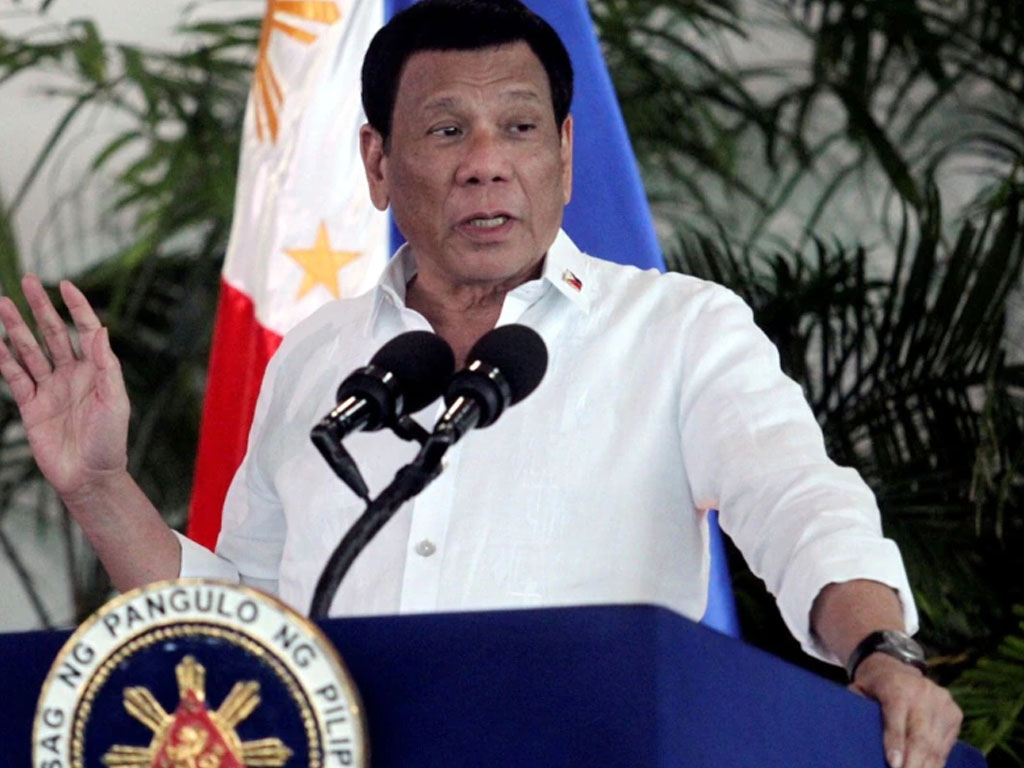 Presiden Filipina Rodrigo Duterte