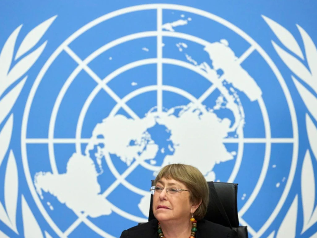 komisaris ham pbb Michele Bachelet