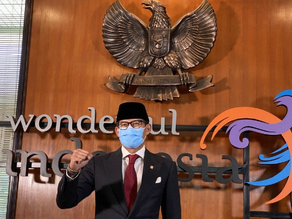 Menteri Pariwisata dan Ekonomi Kreatif, Sandiaga Salahuddin Uno,