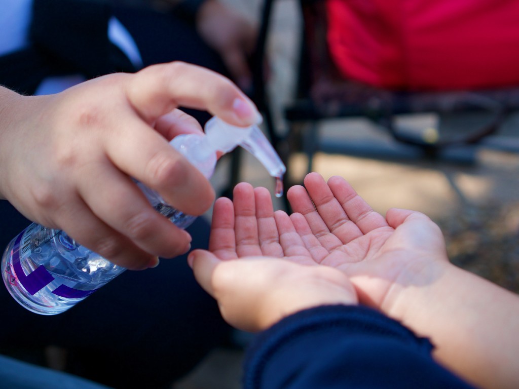 hand sanitizer