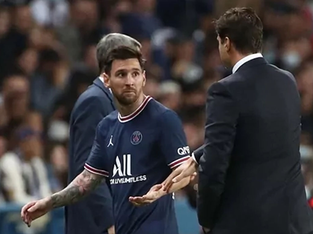 messi diganti waktu lawan lyon