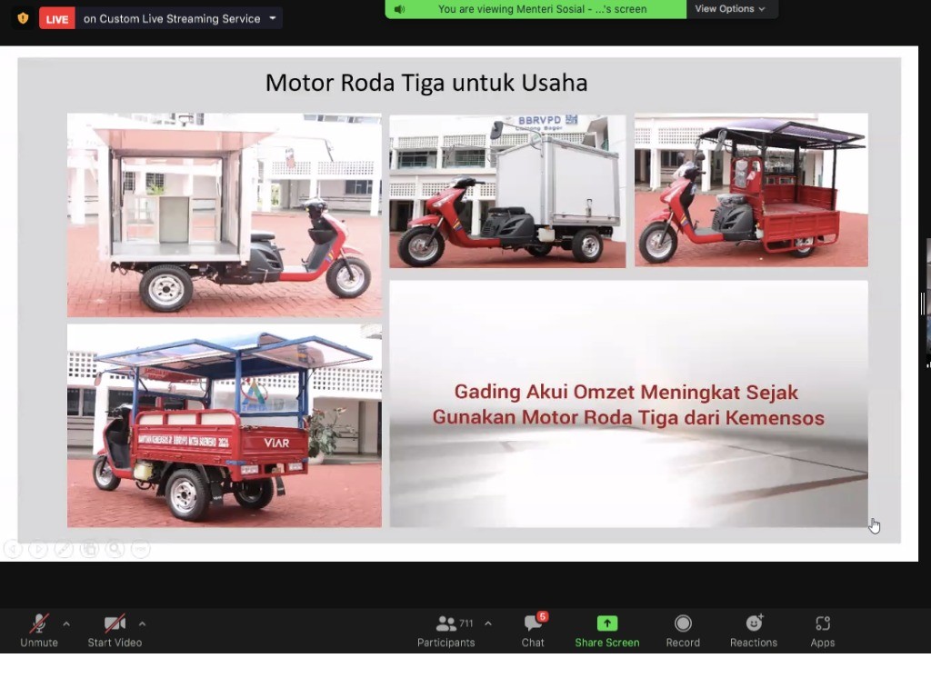 Motor usaha