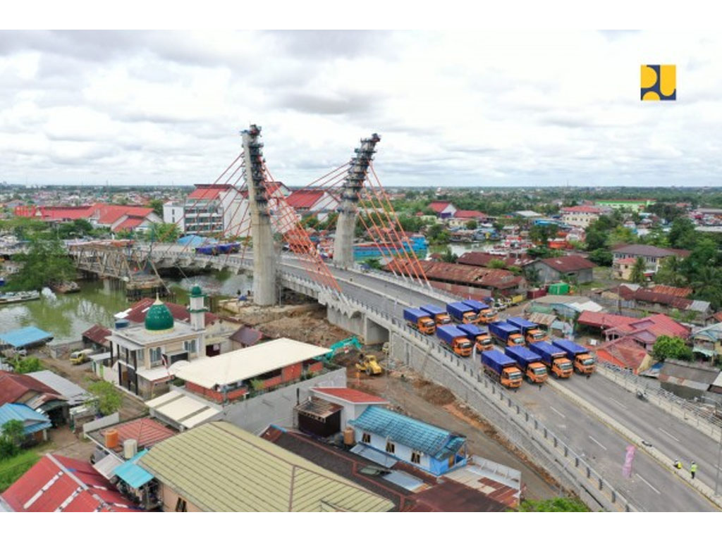 jembatan Sei Alalak banjarmasin kalsel