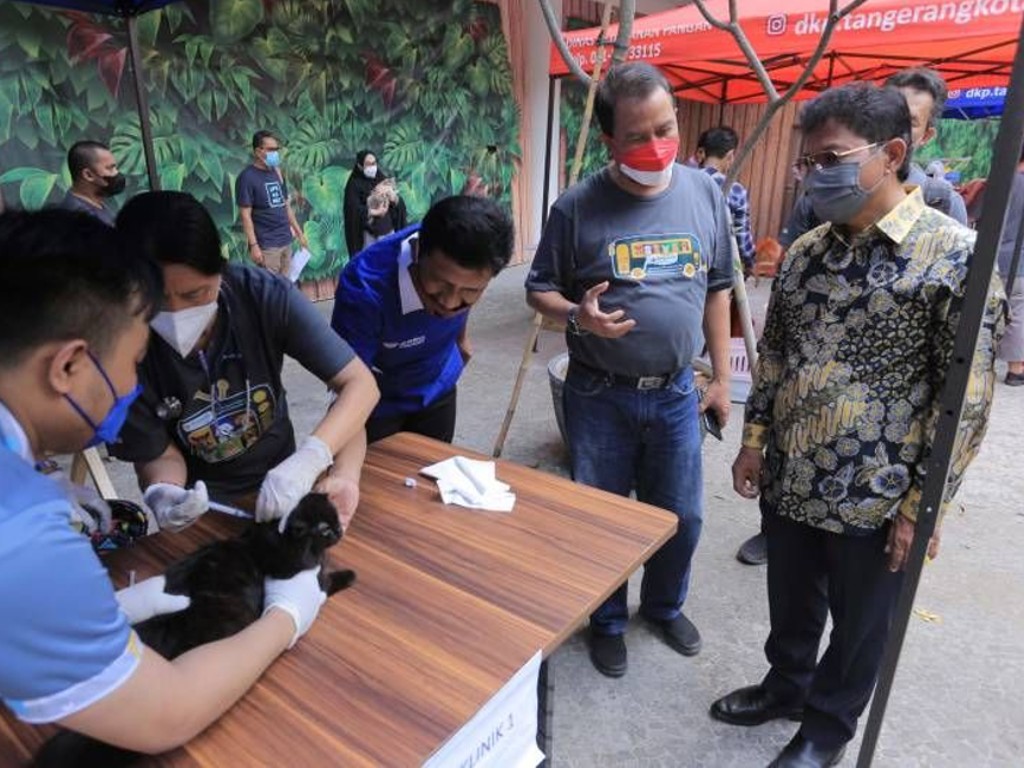 Pemkot Tangerang gelar vaksinasi rabies gratis