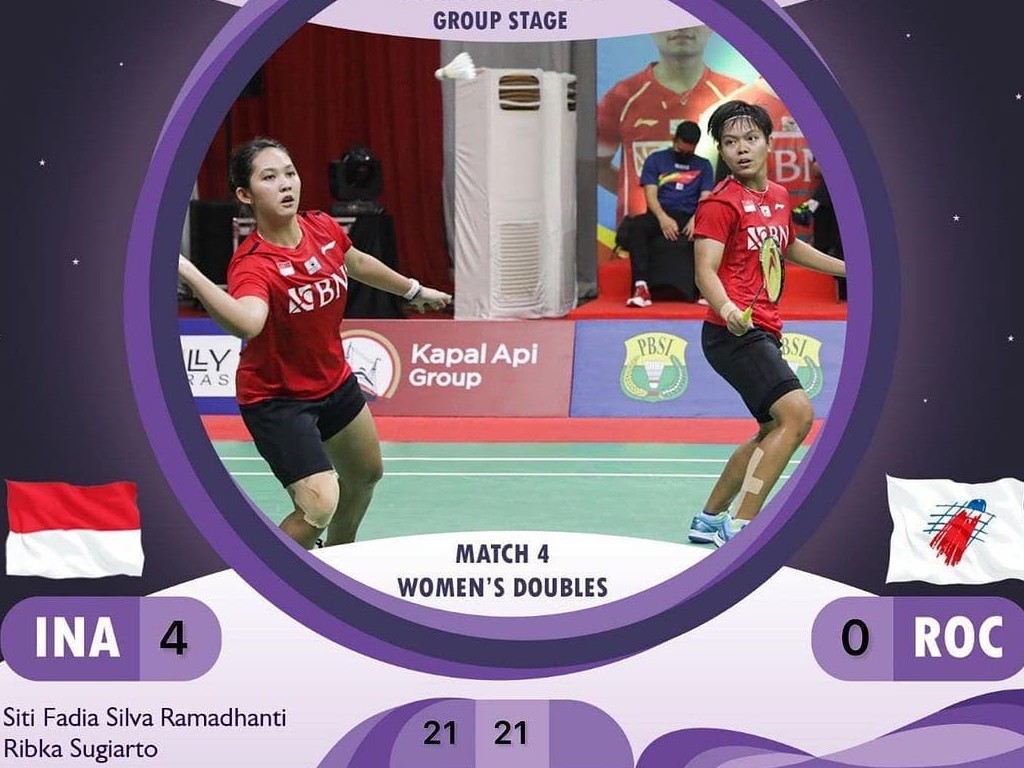 Pasangan Ganda Putri Ribka-Fadia