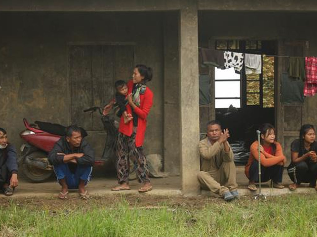 pengungsi myanmar di india